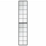 VidaXL Wandspiegel 2 Stk. 100x40 cm Metall schwarz