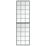 VidaXL Wandspiegel 2 Stk. 100x60 cm Metall schwarz