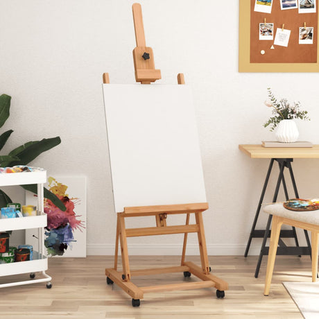Vidaxx Staffelei 55x53,5x178 cm massives Buchenholz