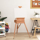 Vidaxx Staffelei 81x121x173 cm massives Buchenholz