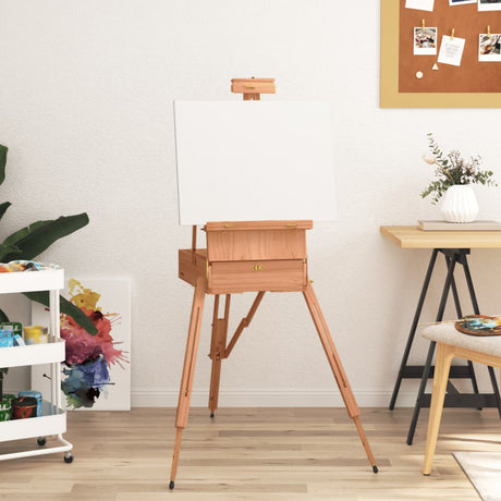 Vidaxx Staffelei 81x121x173 cm massives Buchenholz