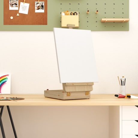 Vidaxx Tischstaffelei 27x43x68 cm massives Kiefernholz
