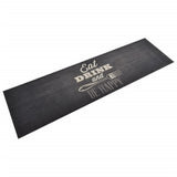 Vidaxx Küchenmatte waschbarer Küchendruck 45x150 cm samtschwarz