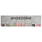 Vidaxx Küchenmatte waschbar Shoezone Print 45x150 cm Samt