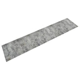 Vidaxx Küchenmatte waschbar Betondruck 60x300 cm Samt