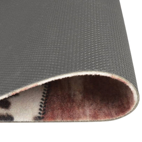 Vidaxx Küchenmatte waschbarer Tierhautdruck 60x180 cm Samt