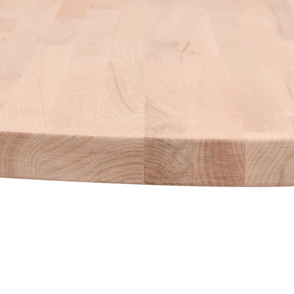 Vidaxl tafelblad rond ø40x1,5 cm massief beukenhout