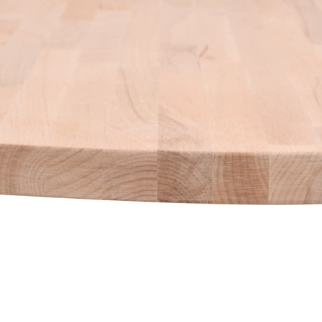 Vidaxl tafelblad rond ø50x1,5 cm massief beukenhout