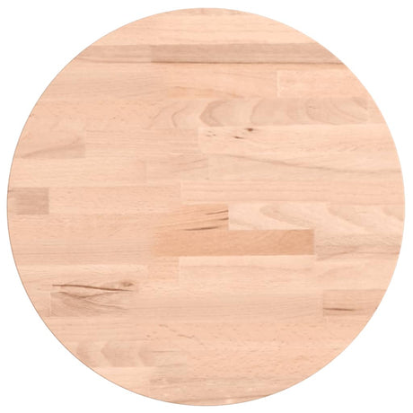 Vidaxl tafelblad rond ø30x2,5 cm massief beukenhout
