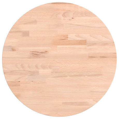 Vidaxl tafelblad rond ø40x2,5 cm massief beukenhout
