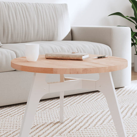 Vidaxl tafelblad rond ø60x2,5 cm massief beukenhout