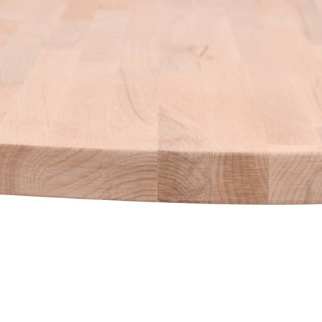Vidaxl tafelblad rond ø60x4 cm massief beukenhout