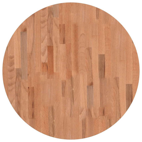 Vidaxl tafelblad rond ø70x2,5 cm massief beukenhout