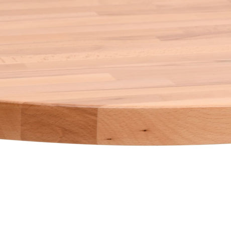 Vidaxl tafelblad rond ø40x4 cm massief beukenhout