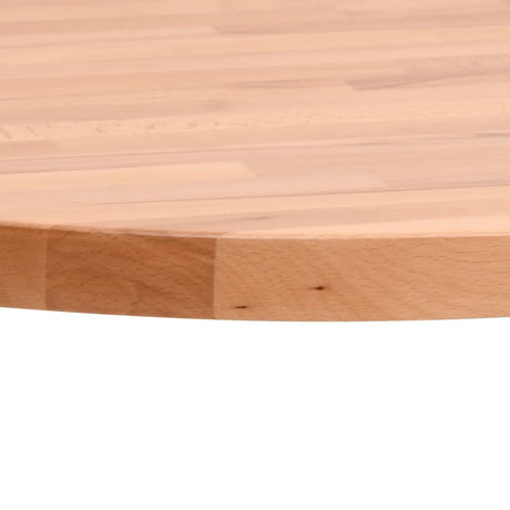 Vidaxl tafelblad rond ø60x4 cm massief beukenhout