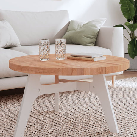 Vidaxl tafelblad rond ø80x4 cm massief beukenhout