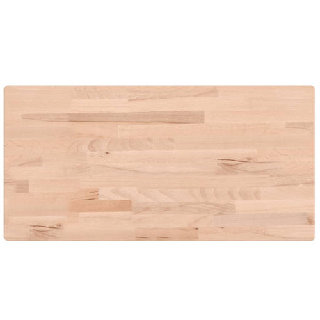Vidaxx Waschtischplatte 100x50x1,5 cm massives Buchenholz