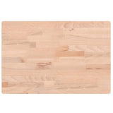 Vidaxx Waschtischplatte 60x40x2,5 cm massives Buchenholz