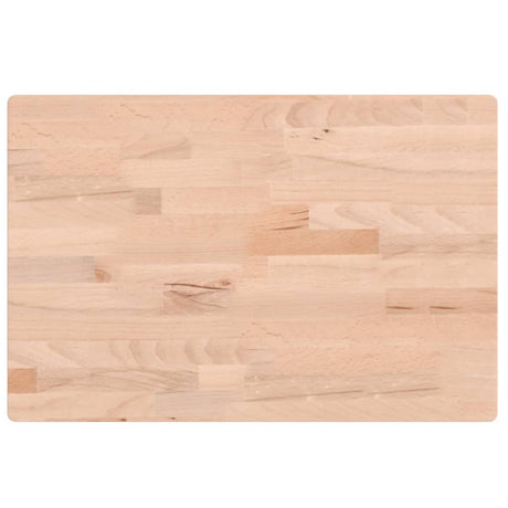 Vidaxx Waschtischplatte 60x40x2,5 cm massives Buchenholz