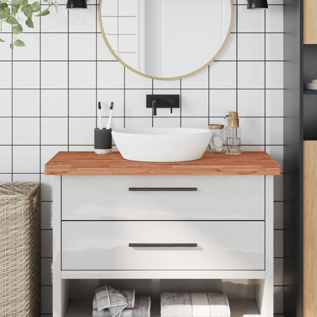 VidaXL Waschtischplatte 100x50x4 cm massives Buchenholz