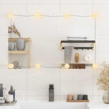 VidaXL Wandspiegel mit LEDs rechteckig 50x80 cm Glas