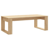 Vidaxl salontafel 102x50x35 cm bewerkt hout sonoma eikenkleurig
