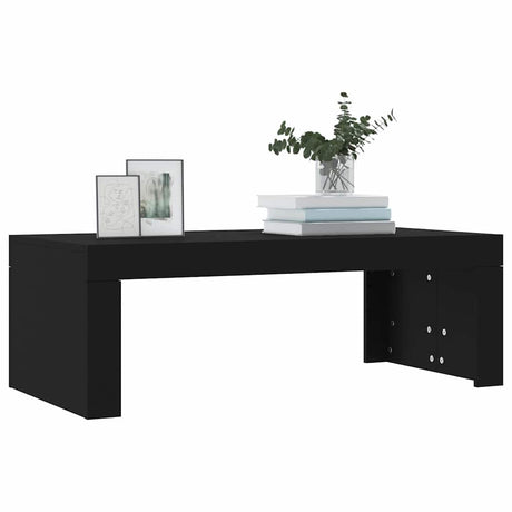 Vidaxl salontafel 102x50x36 cm bewerkt hout zwart
