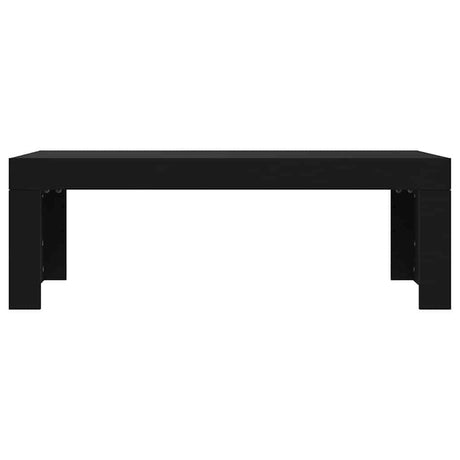 Vidaxl salontafel 102x50x36 cm bewerkt hout zwart