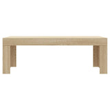 Vidaxl salontafel 102x50x36 cm bewerkt hout sonoma eikenkleurig