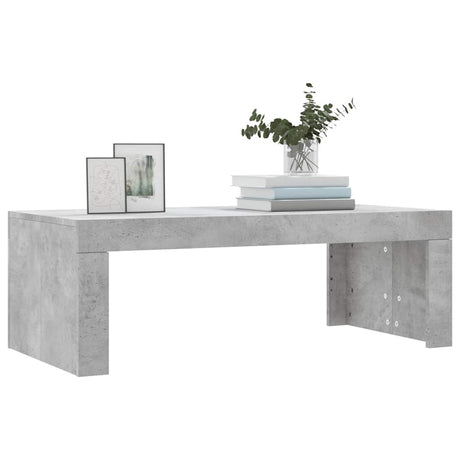 Vidaxl salontafel 102x50x36 cm bewerkt hout betongrijs