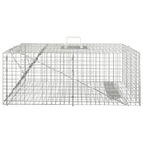 VIDAXL -Tierfalle 64.5x25x26,5 cm verzinktes Bügeleisen