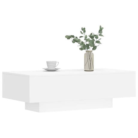 Vidaxl salontafel 100x49,5x31 cm bewerkt hout wit
