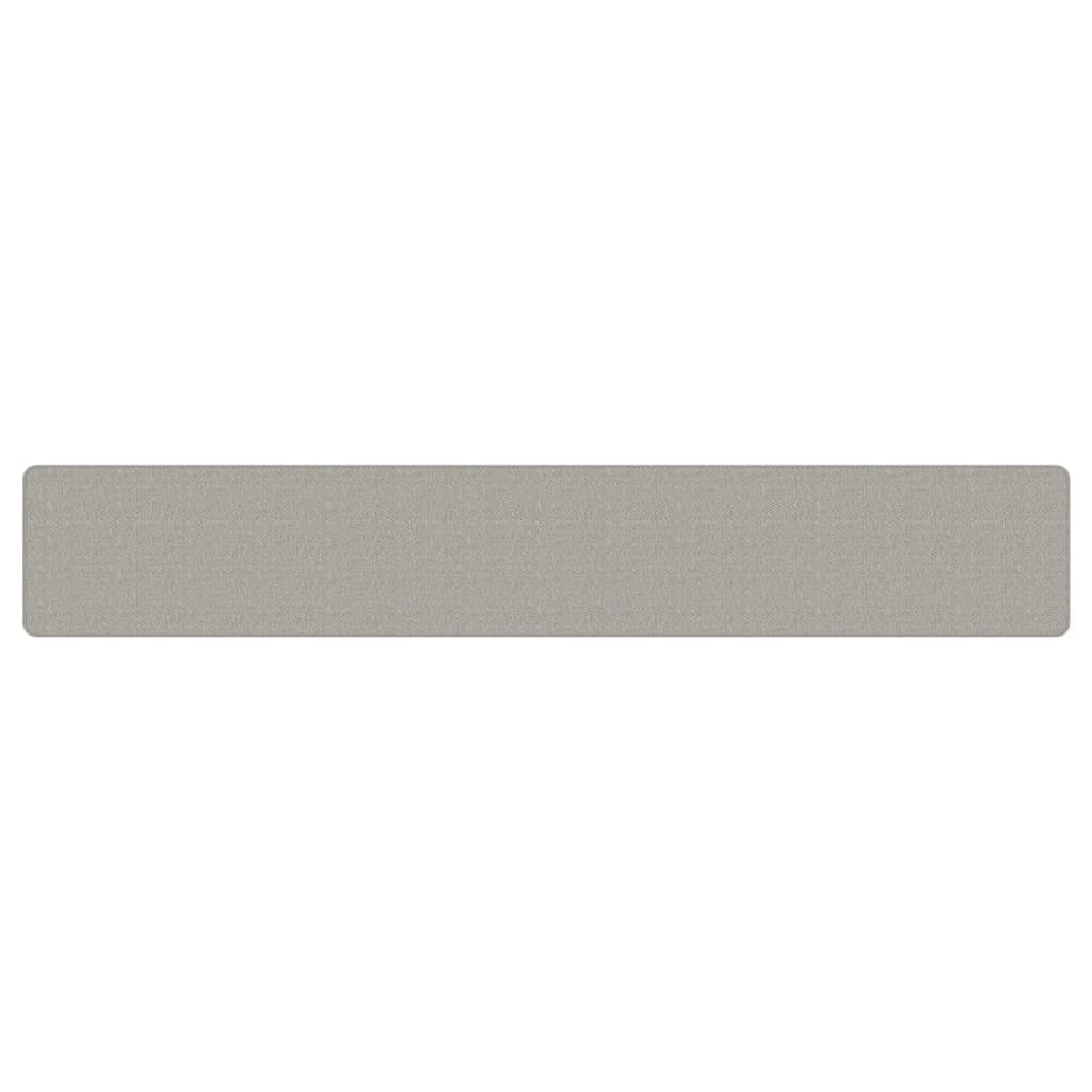 VidaXL Teppichläufer 50x300 cm Sisal-Optik Taupe