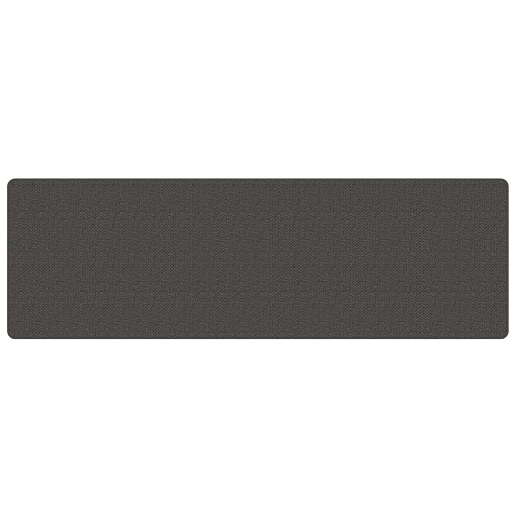 Vidaxx Teppichläufer 80x250 cm Sisaloptik Anthrazit