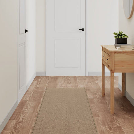 Vidaxx Teppichläufer 50x200 cm Sisaloptik sandfarben