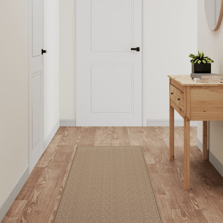 Vidaxx Teppichläufer 50x250 cm Sisaloptik sandfarben