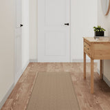 Vidaxx Teppichläufer 50x250 cm Sisaloptik sandfarben