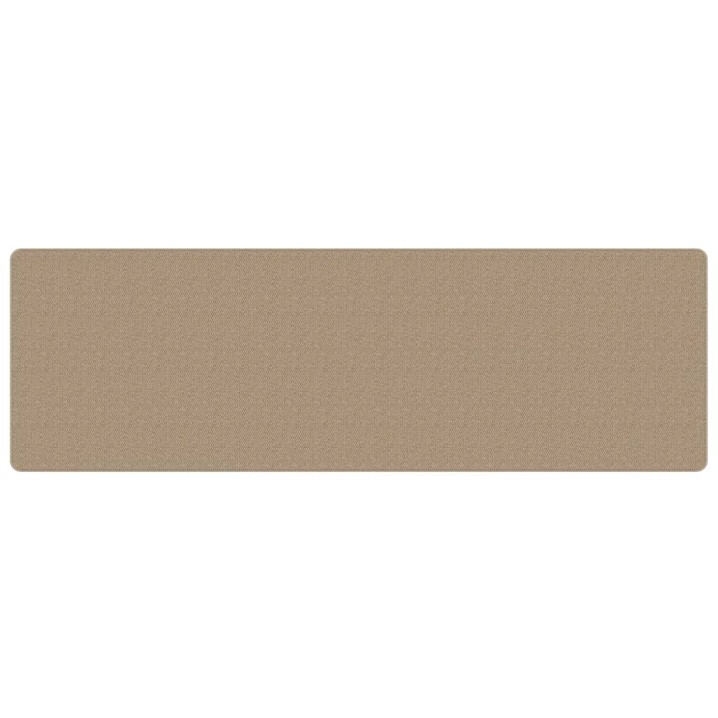 Vidaxx Teppichläufer 80x250 cm Sisaloptik sandfarben
