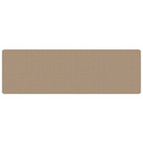 Vidaxx Teppichläufer 80x250 cm Sisaloptik sandfarben