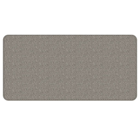Vidaxx Teppichläufer 50x100 cm Sisaloptik silberfarben