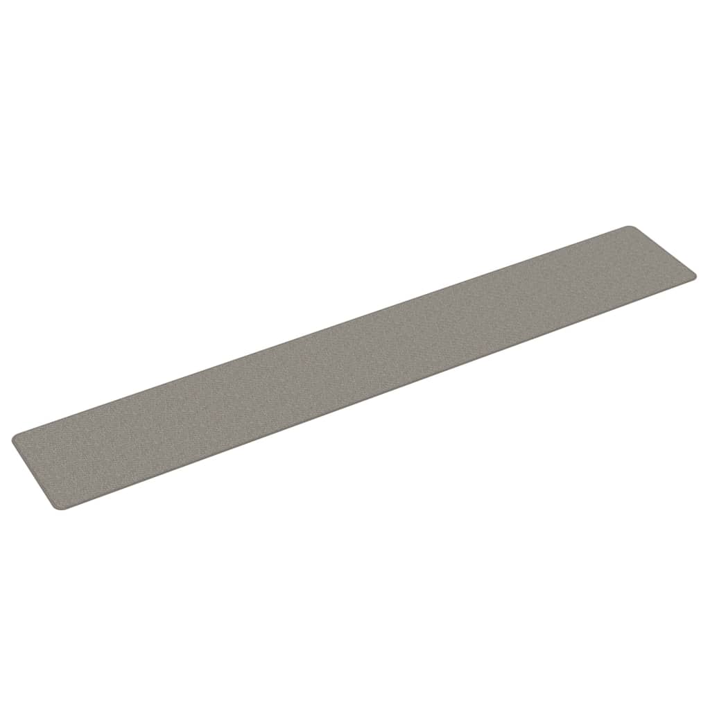 VidaXL Teppichläufer 50x300 cm Sisaloptik silberfarben