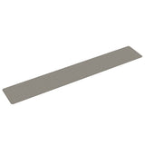 VidaXL Teppichläufer 50x300 cm Sisaloptik silberfarben