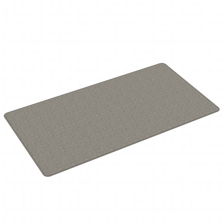 Vidaxx Teppichläufer 80x150 cm Sisaloptik silberfarben