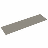 Vidaxx Teppichläufer 80x300 cm Sisaloptik silberfarben