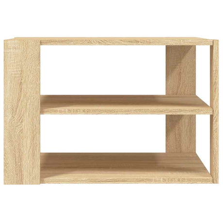 Vidaxl salontafel 58x58x40 cm bewerkt hout sonoma eikenkleurig