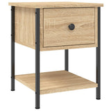 Vidaxl nachtkastjes 2 st 34x35,5x45 cm sonoma eikenkleurig