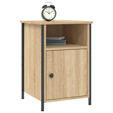 Vidaxl nachtkastjes 2 st 40x42x60 cm bewerkt hout sonoma eikenkleurig