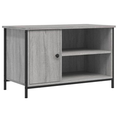 Vidaxl tv-meubel 80x40x50 cm bewerkt hout grijs sonoma eikenkleurig