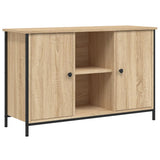 Vidaxl tv-meubel 100x35x65 cm bewerkt hout sonoma eikenkleurig
