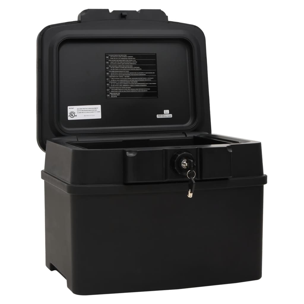 Vidaxx Tresor 44x37x34 cm schwarz